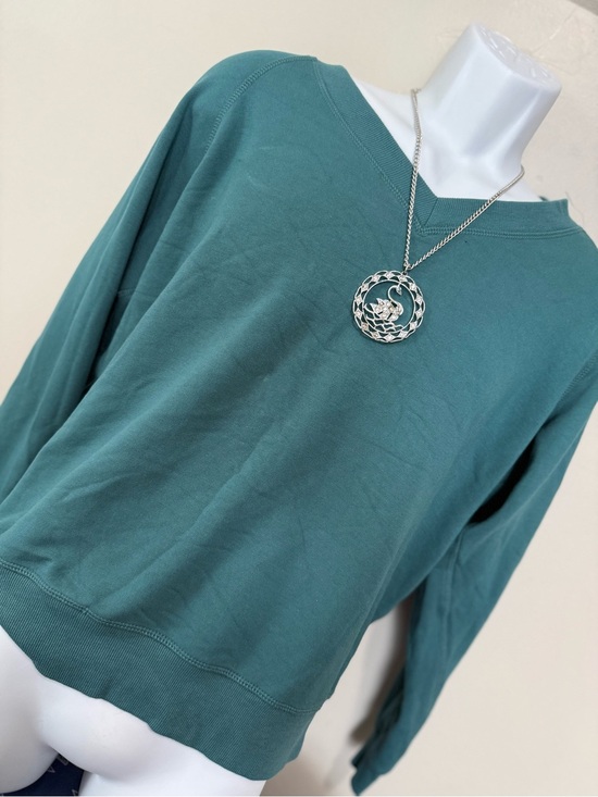 Buffalo David Bitton Sweaters - Buffalo David Bitton Teal V-Neck Sweatshirt